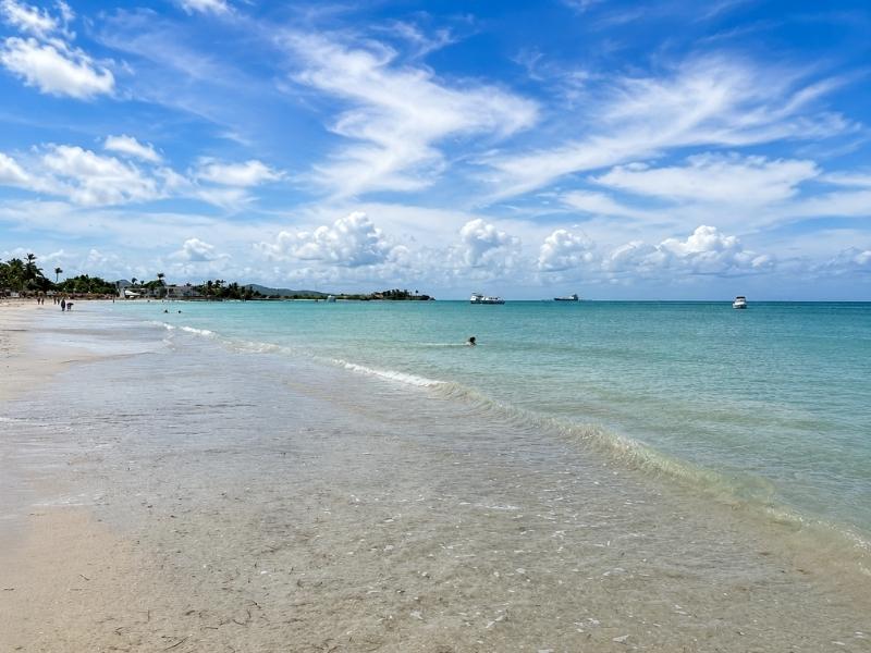 Dickinson Bay Beach Day in Antigua